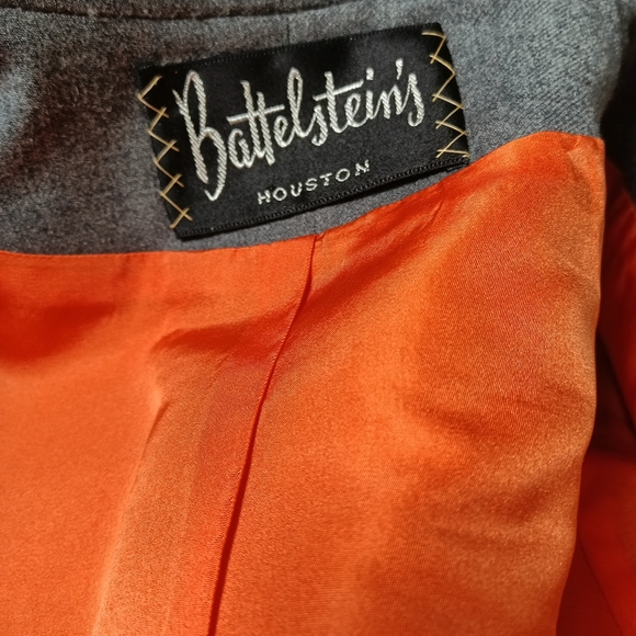 VINTAGE 1960s. DESIGNER,"MICHAEL NOVARESE" WOOL DRESS w/ MATCHING CROP JACKET! - Picture 16 of 16